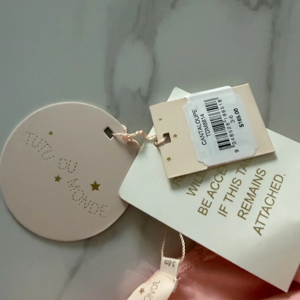 Tutu Du Monde ruffled sequin embellished pink dress 3-6 month old baby girl - Picture 7 of 7